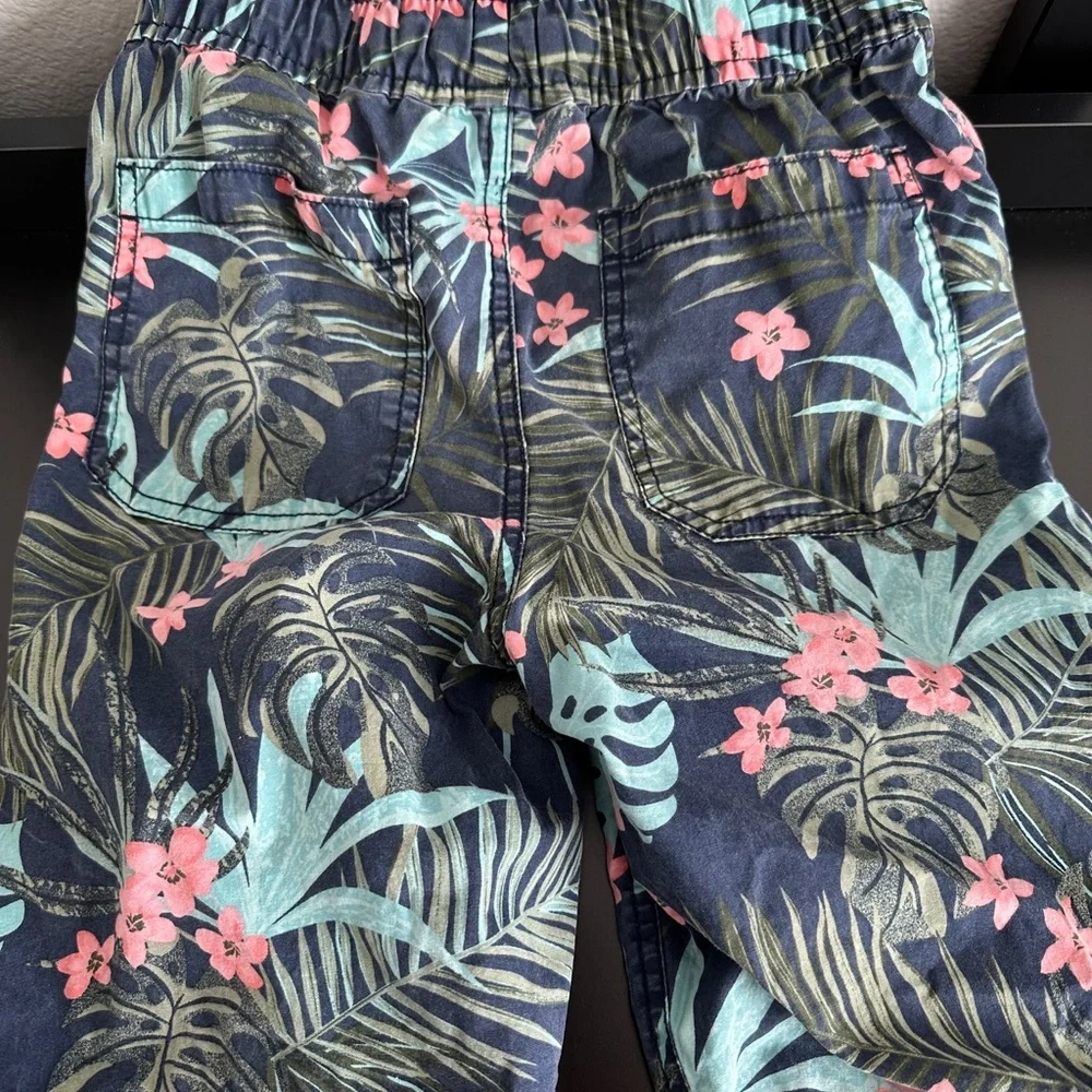 Tropical Print Kids Bottoms
